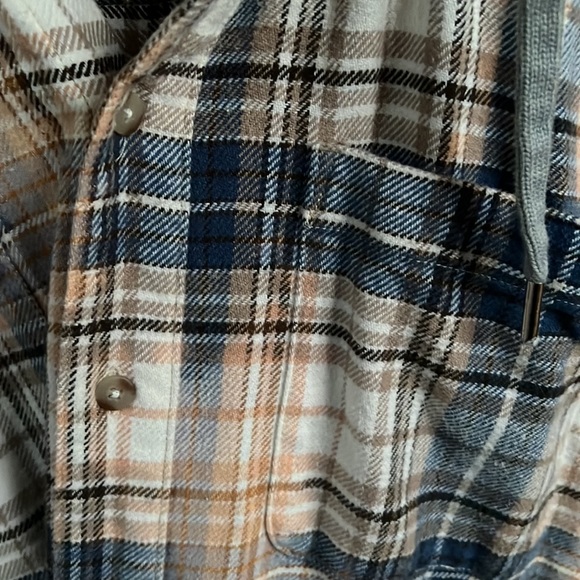 Urban outfitters Flannel Hoodie - Picture 4 of 4